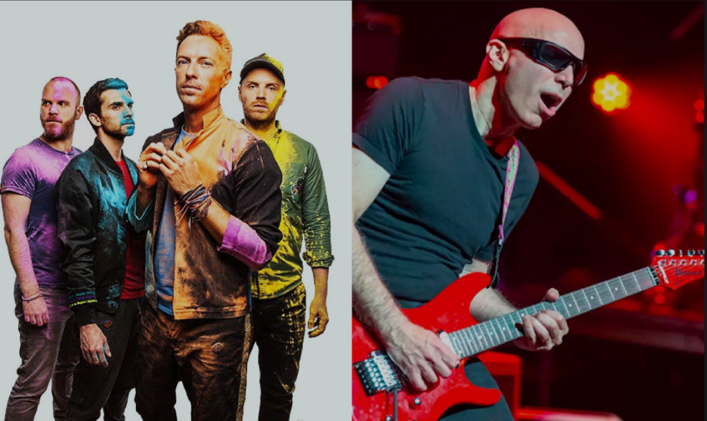 Coldplay vs. Joe Satriani