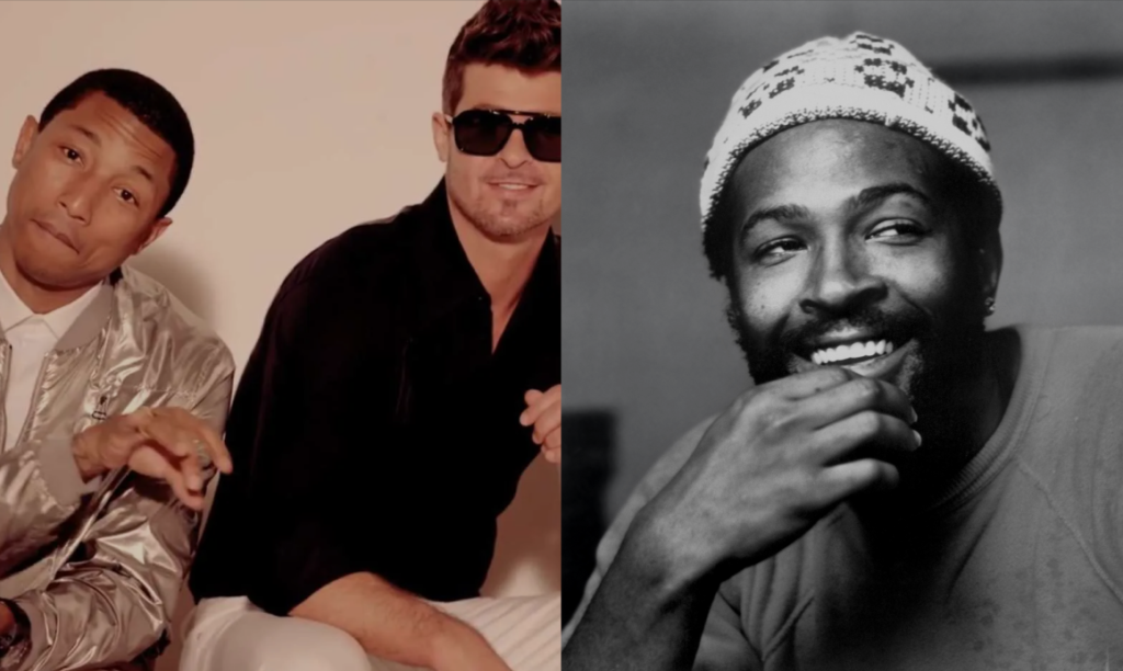 Robin Thicke e Pharrell vs. Marvin Gaye