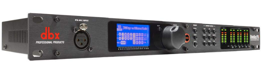 Crossover Digital DBX PA2 Preto 220V